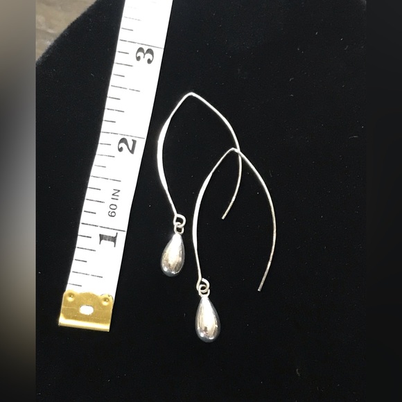 Original Retired Silpada Silver Threader “Just Drop In” Dangle Earrings - Picture 4 of 12